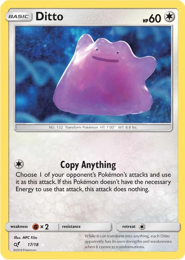 Ditto card front