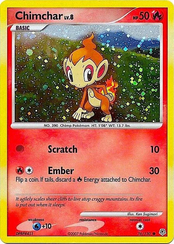 Chimchar (Cosmos Holo) thumbnail