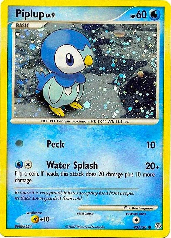 Piplup (Cosmos Holo) thumbnail