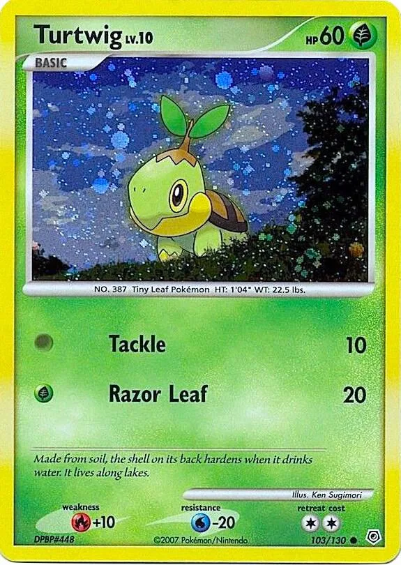 Turtwig (Cosmos Holo) thumbnail