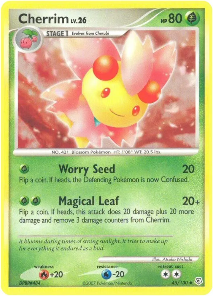 Cherrim card front