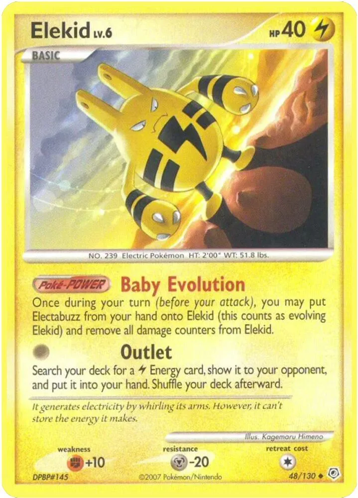 Elekid card front