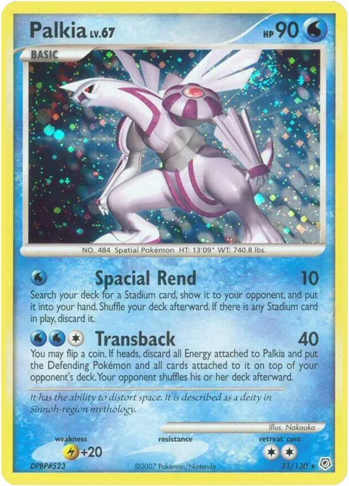 Palkia card front