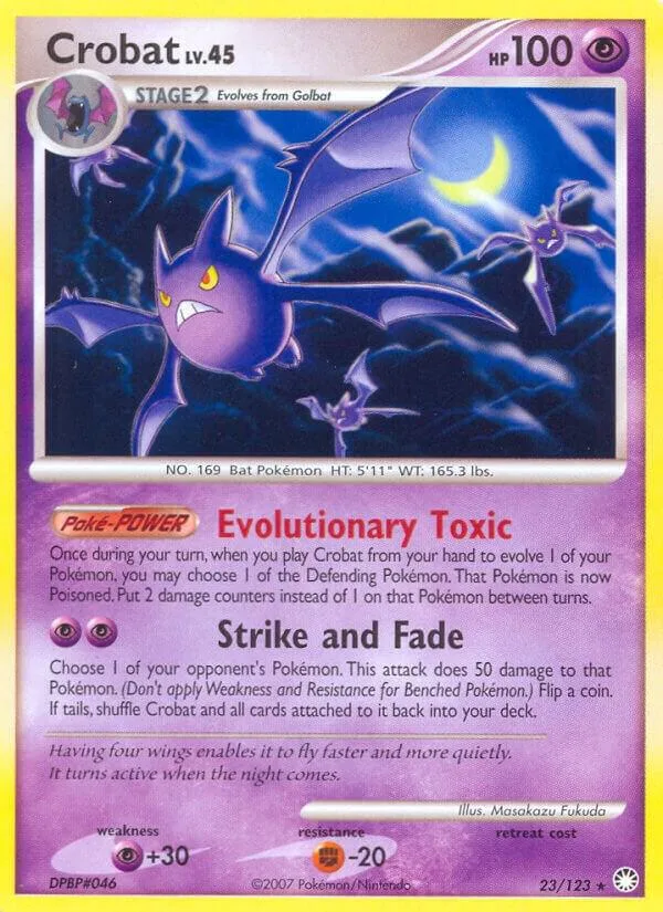 Crobat card front