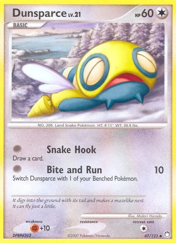 Dunsparce card front