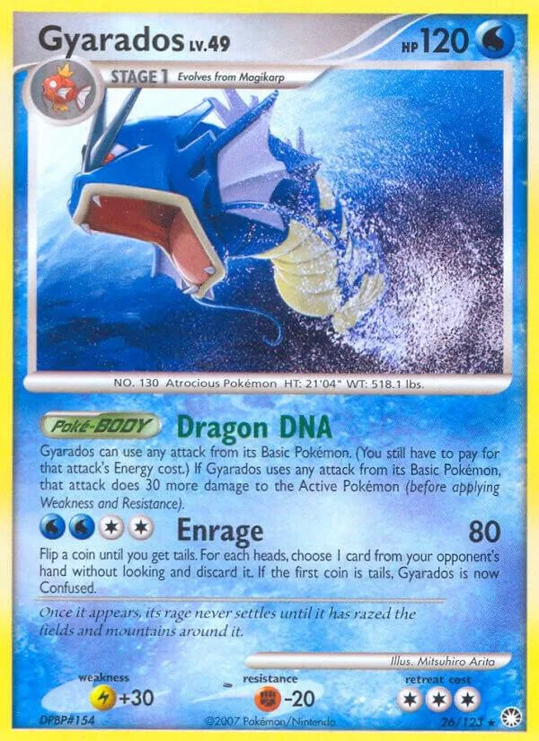 Gyarados card front