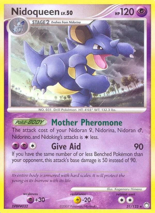 Nidoqueen card front
