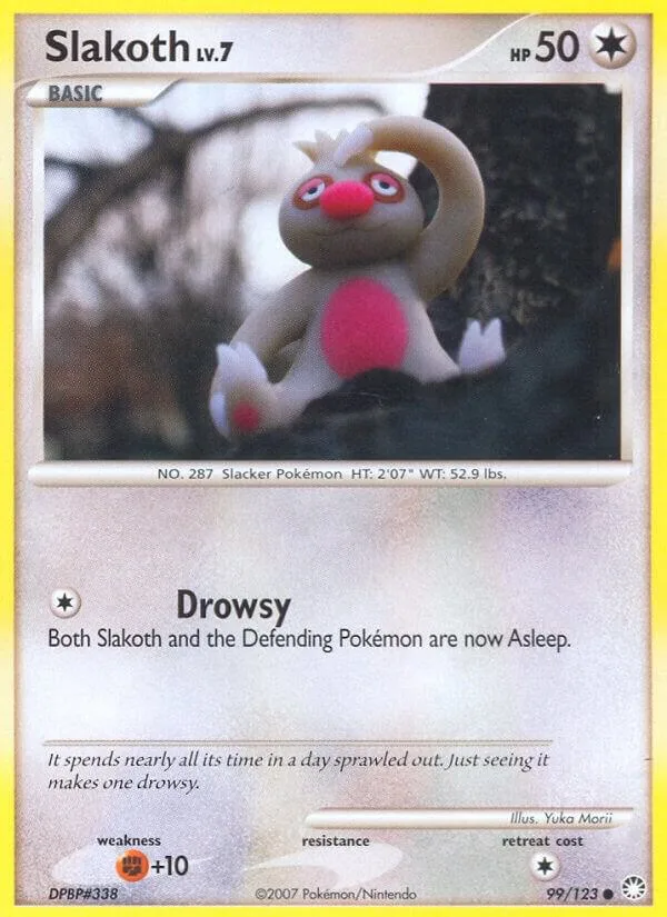 Slakoth Reverse Holofoil card
