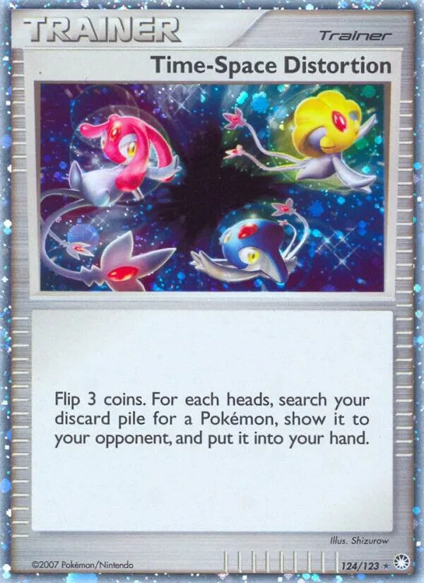 Time-Space Distortion Holofoil card