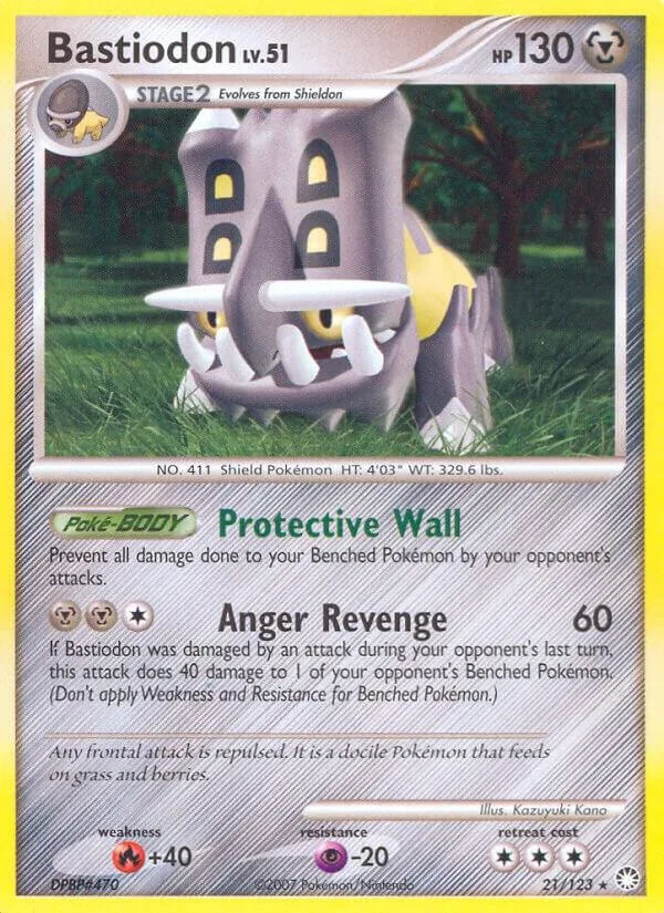 Bastiodon card front