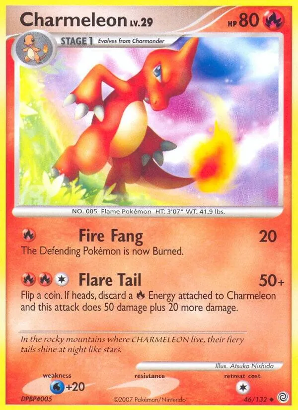 Charmeleon card front