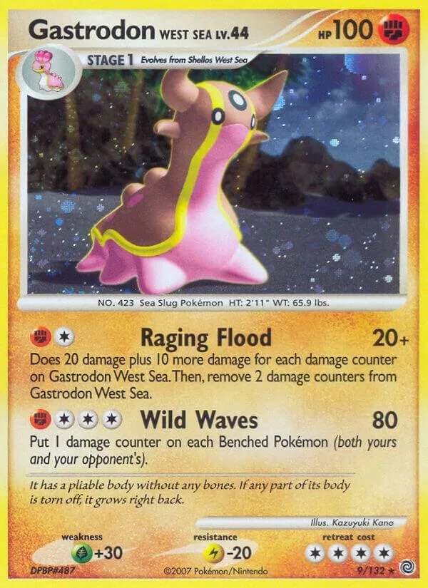 Gastrodon West Sea card front