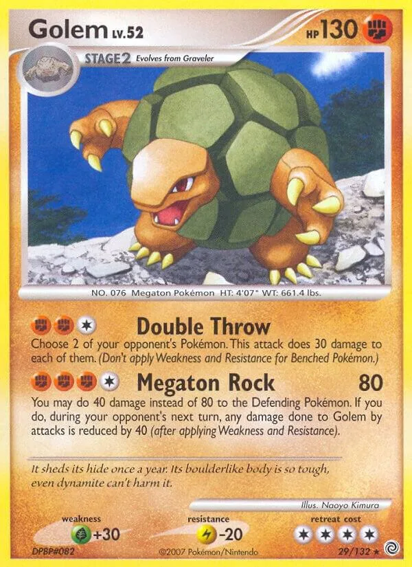 Golem card front