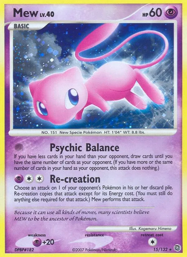 Mew card front