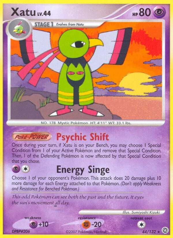 Xatu card front