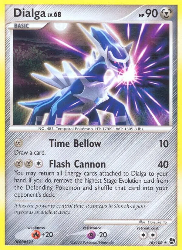 Dialga card front