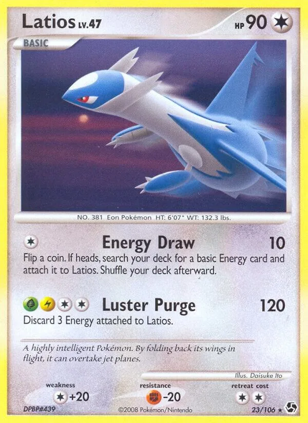Latios card front