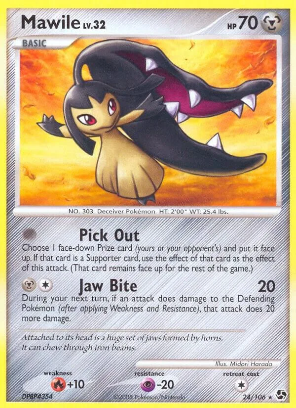Mawile card front