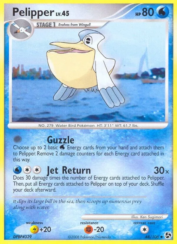Pelipper card front