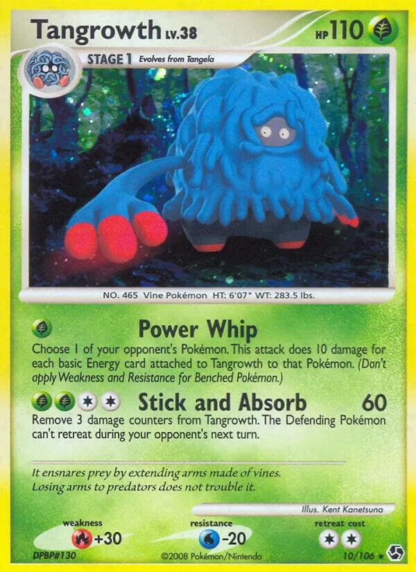 Tangrowth card front