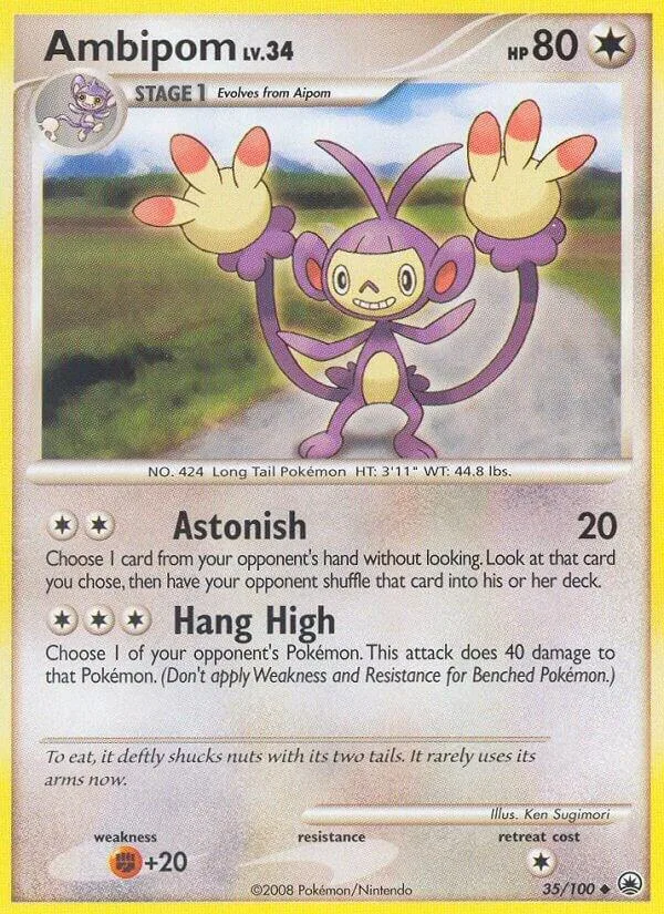 Ambipom card front