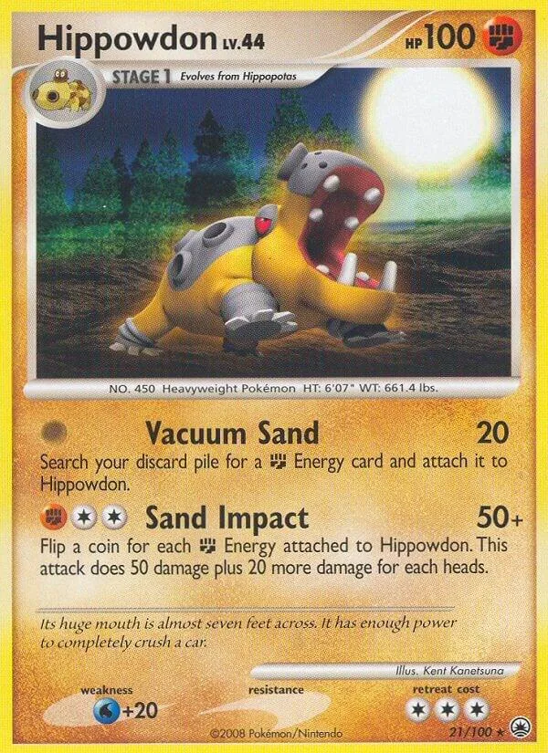Hippowdon card front