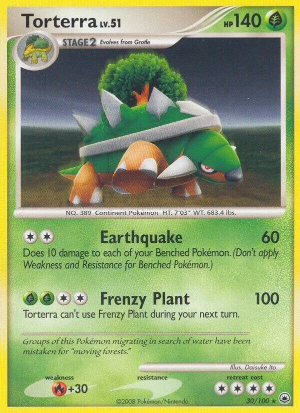 Torterra card front