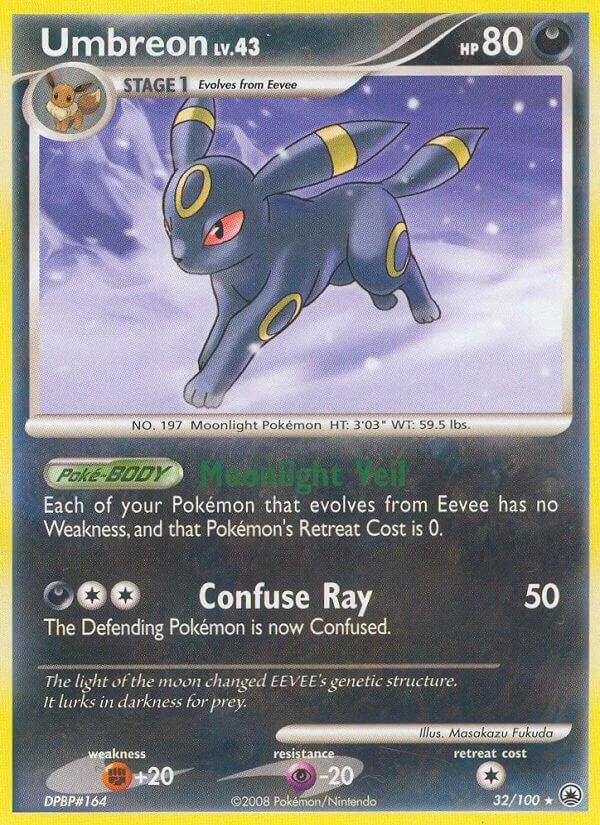 Umbreon card front
