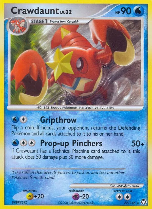 Crawdaunt card front