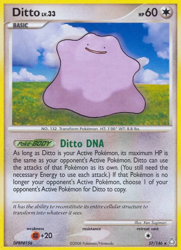Ditto card front