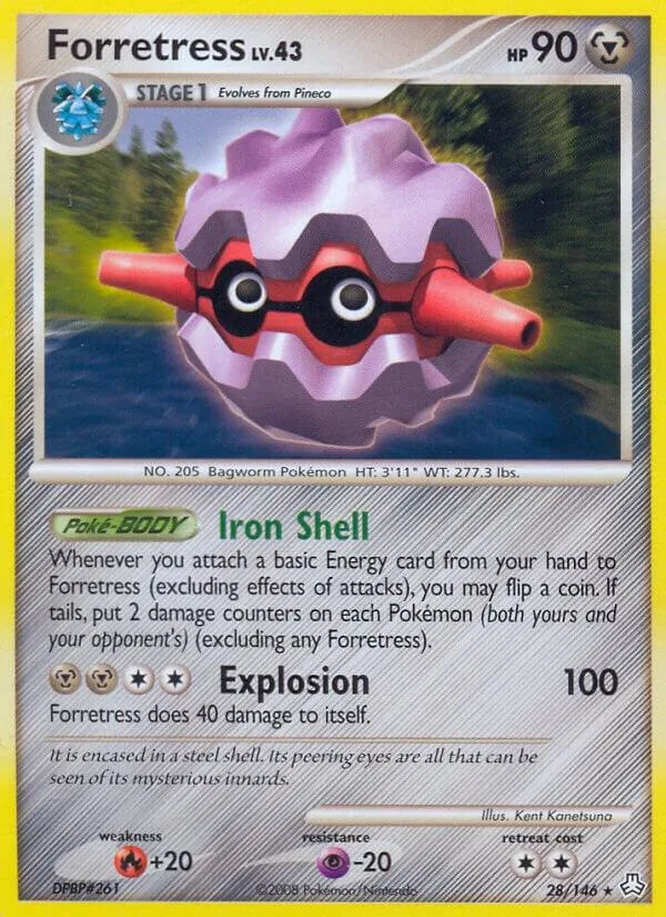 Forretress card front