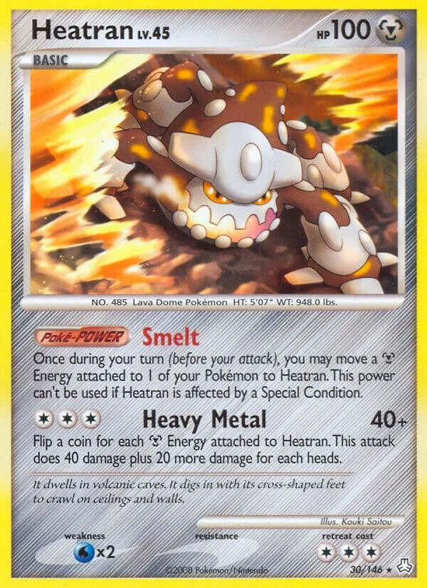 Heatran card front