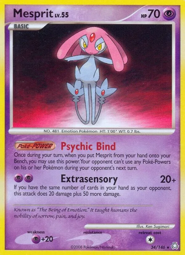 Mesprit card front