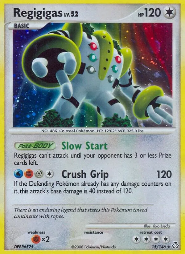 Regigigas card front