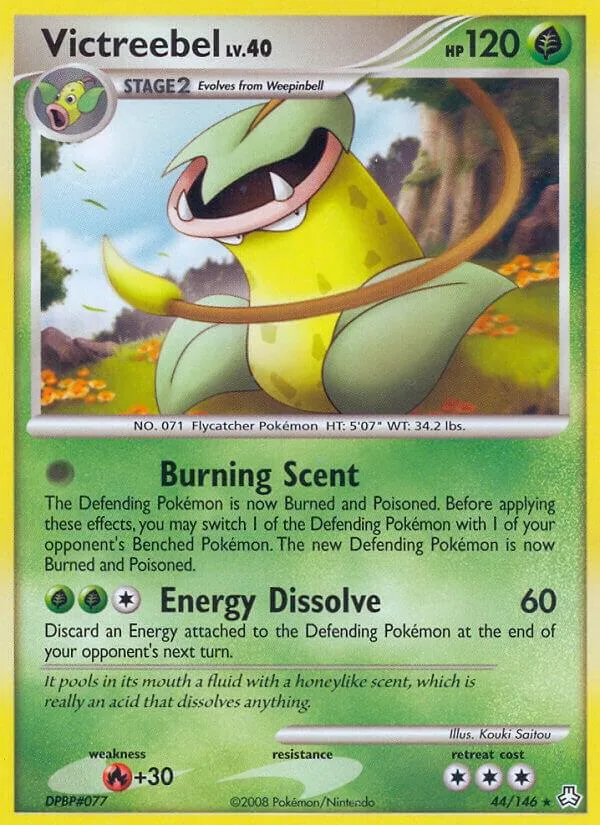 Victreebel card front