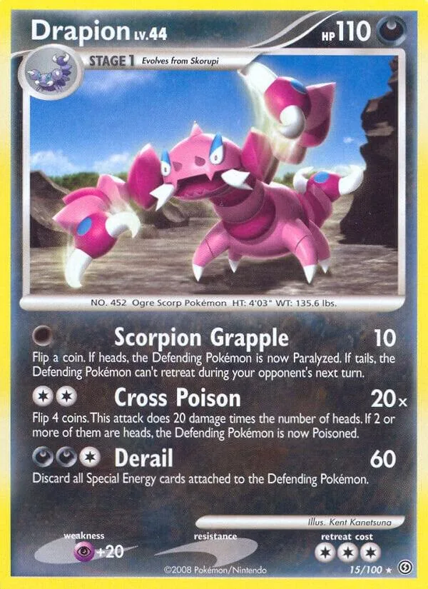 Drapion card front