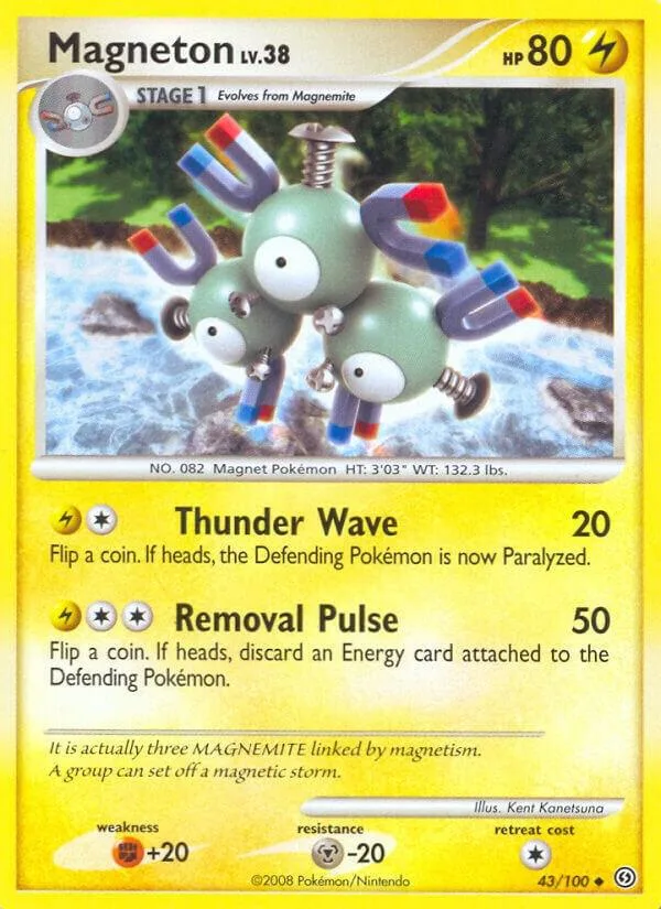 Magneton card front