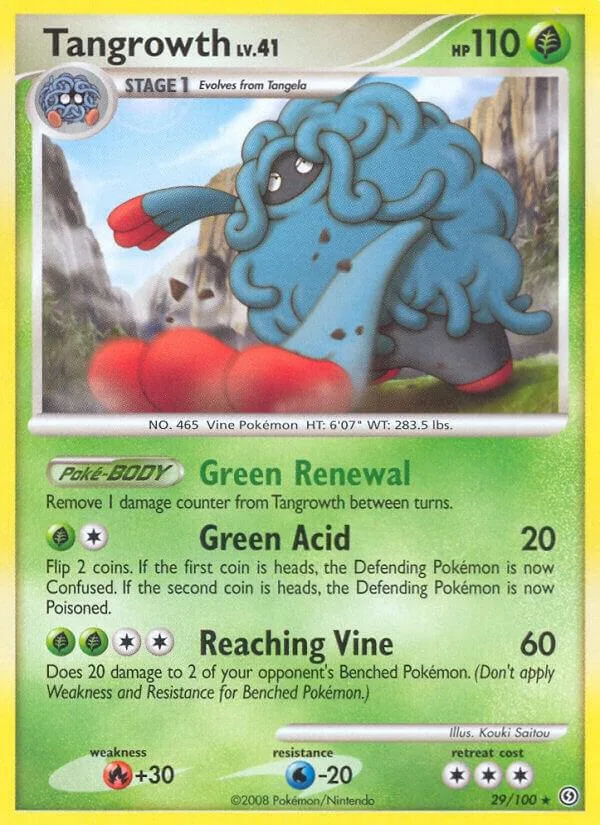 Tangrowth card front