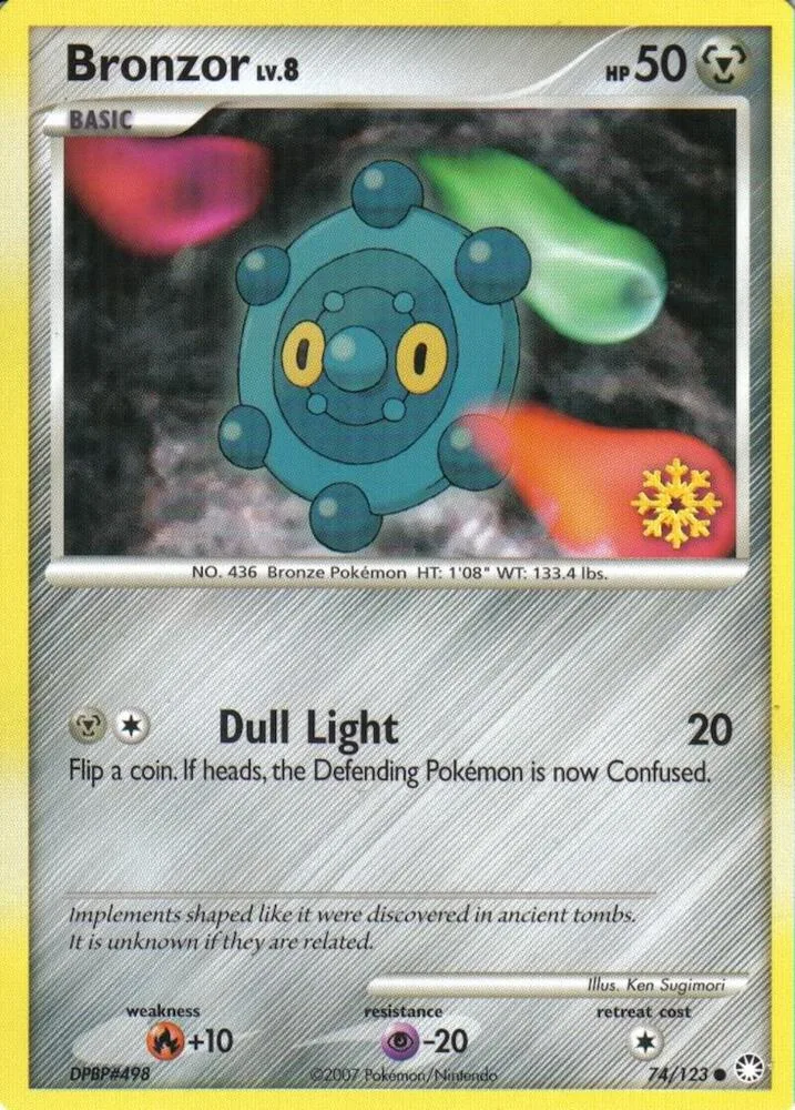 Bronzor card front