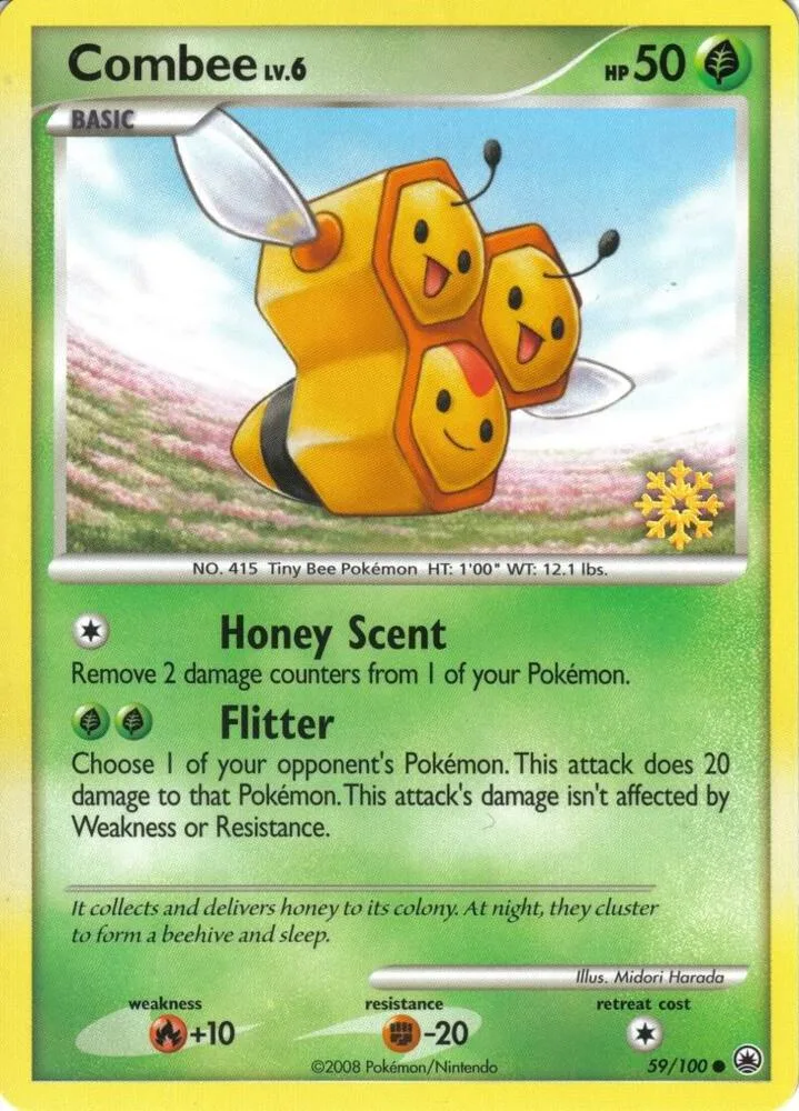 Combee card front