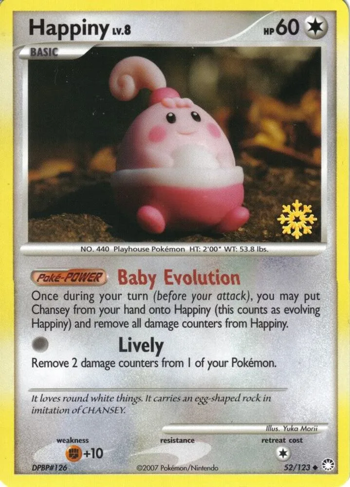 Happiny card front