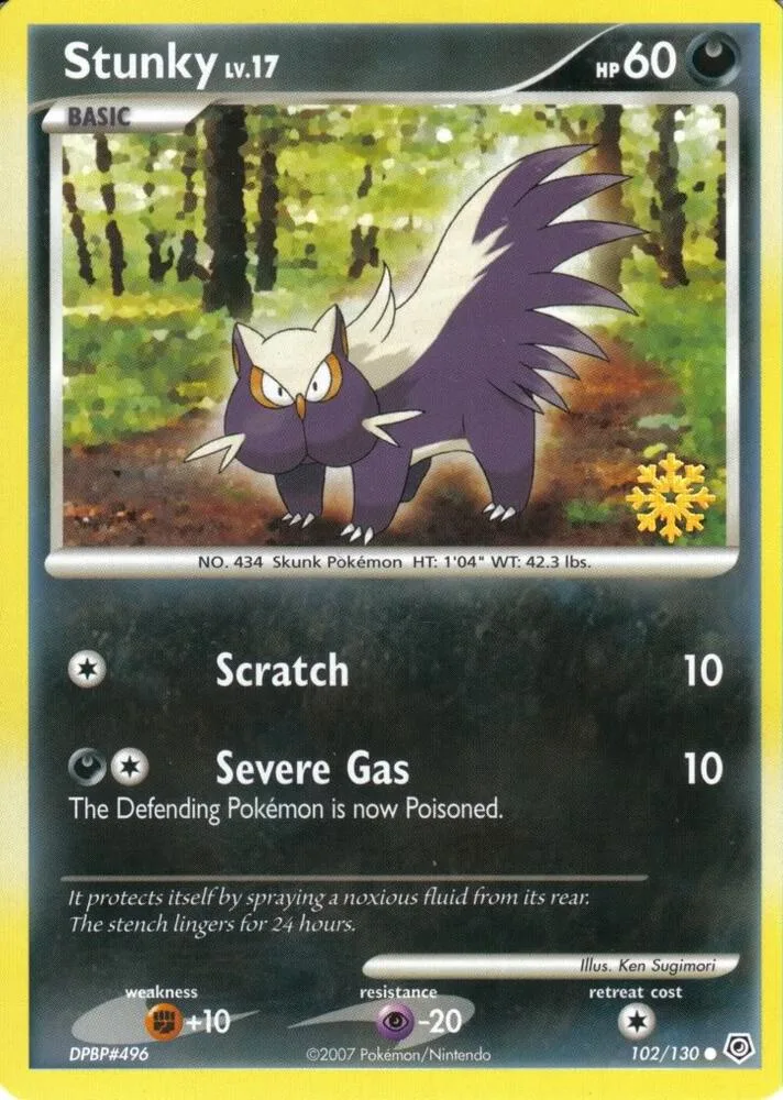 Stunky card front