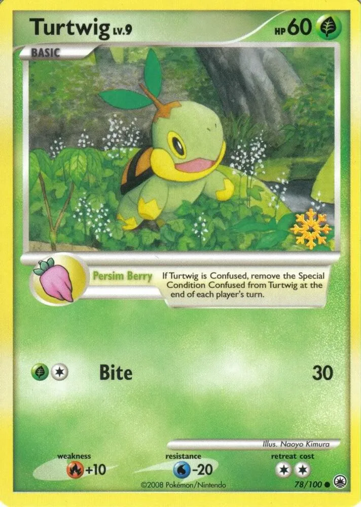 Turtwig card front