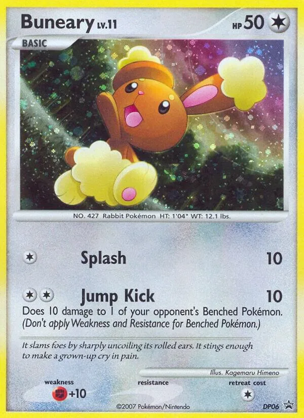 Buneary card front