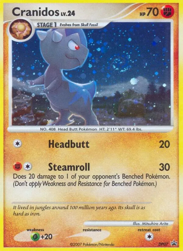 Cranidos card front
