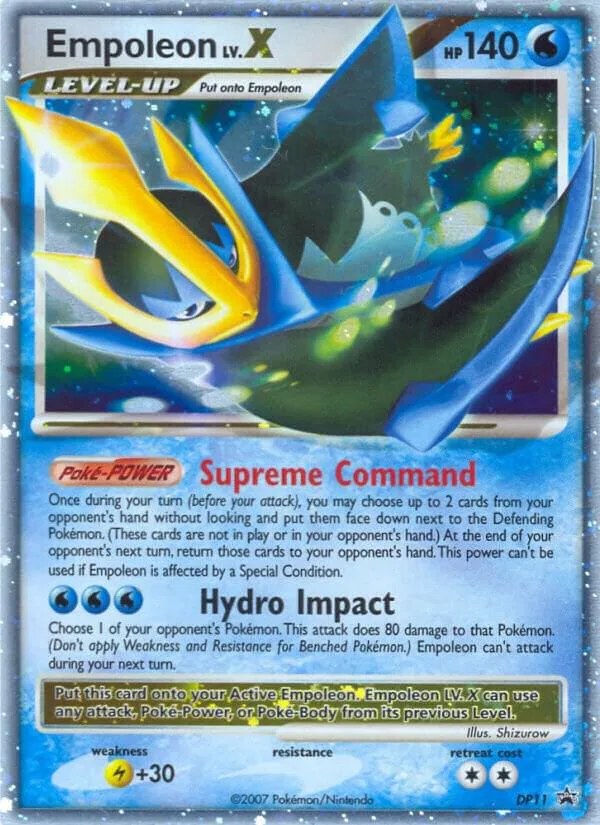Empoleon LV.X card front