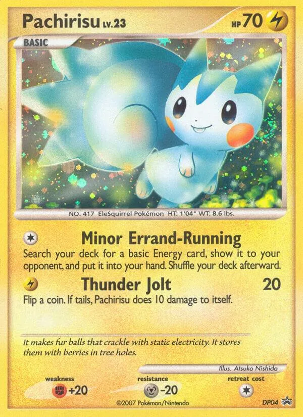 Pachirisu card front