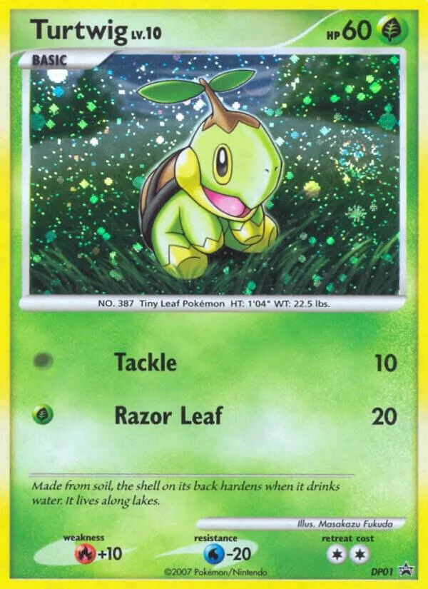 Turtwig card front