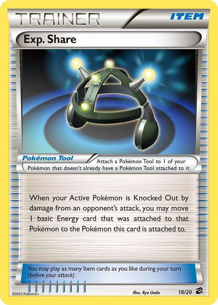 Exp. Share card front