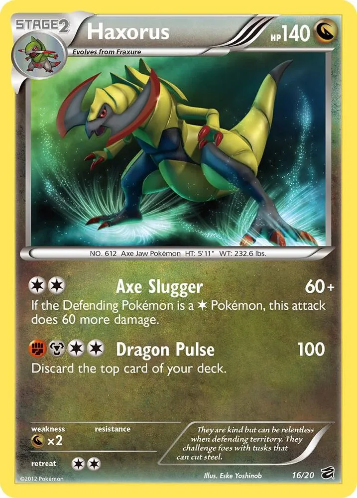 Haxorus card front